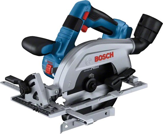 Sierra Circular Inalámbrica Bosch Professional Gks 18v-57-2 Professional Solo Azul/Negro, Sin Batería Ni Cargador