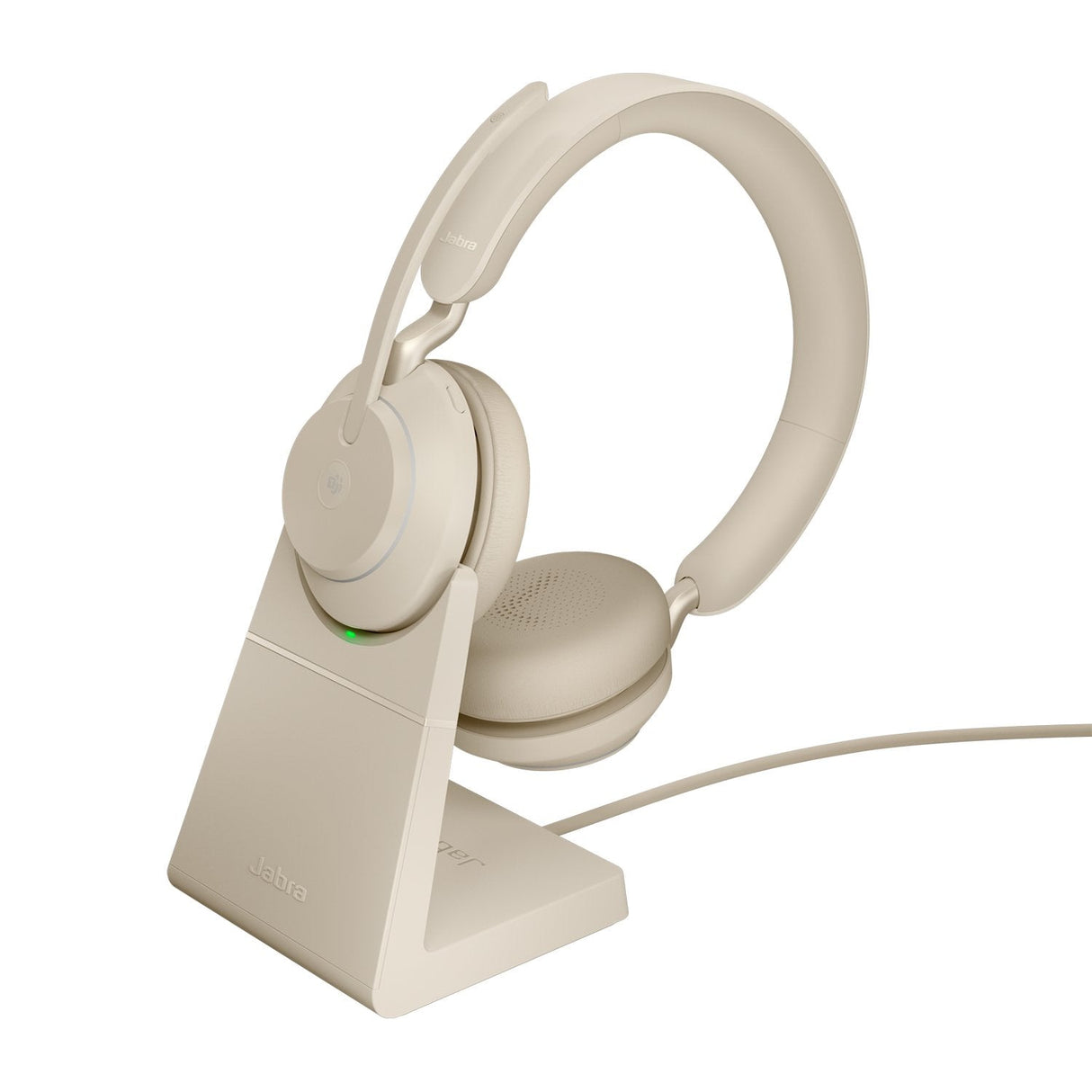 Auriculares Jabra Evolve2 65 Inalámbrico Diadema Oficina/Centro De Llamadas Usb Tipo C Bluetooth Beige