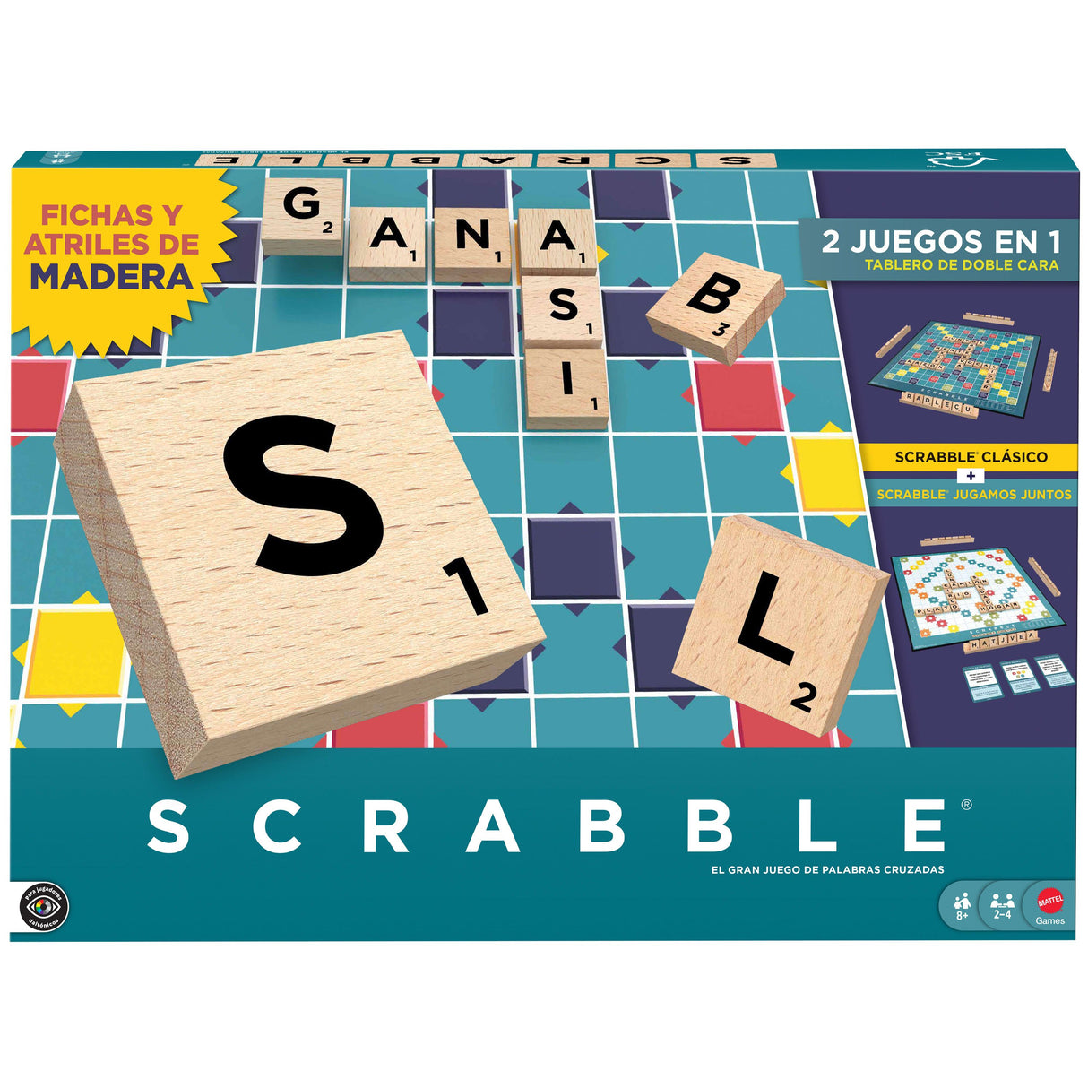 EAN 0194735320974 - Mattel Games JGR64 juego de tablero Word imagen 1