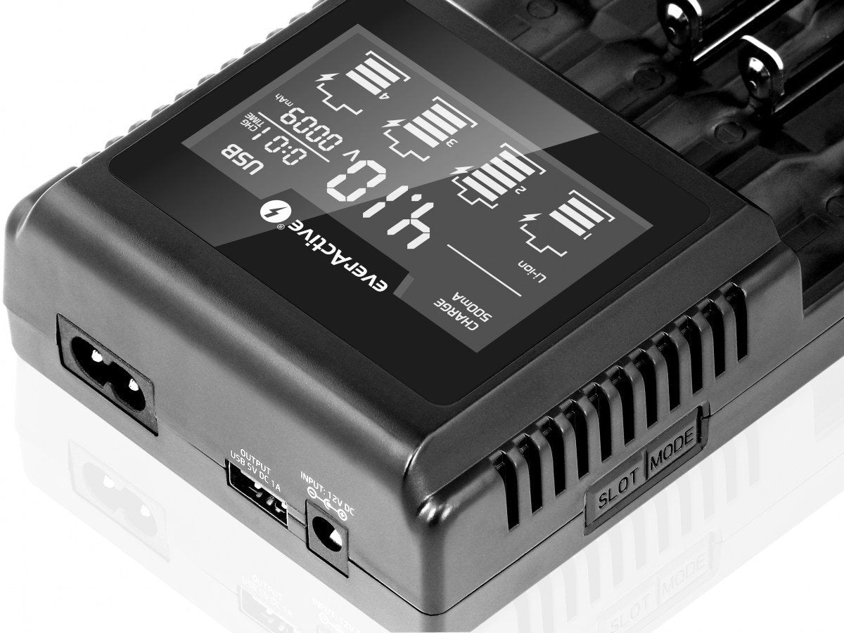EAN 5903205770233 - Everactive UC-4000 cargador de batería Pilas de uso doméstico Corriente alterna imagen 7