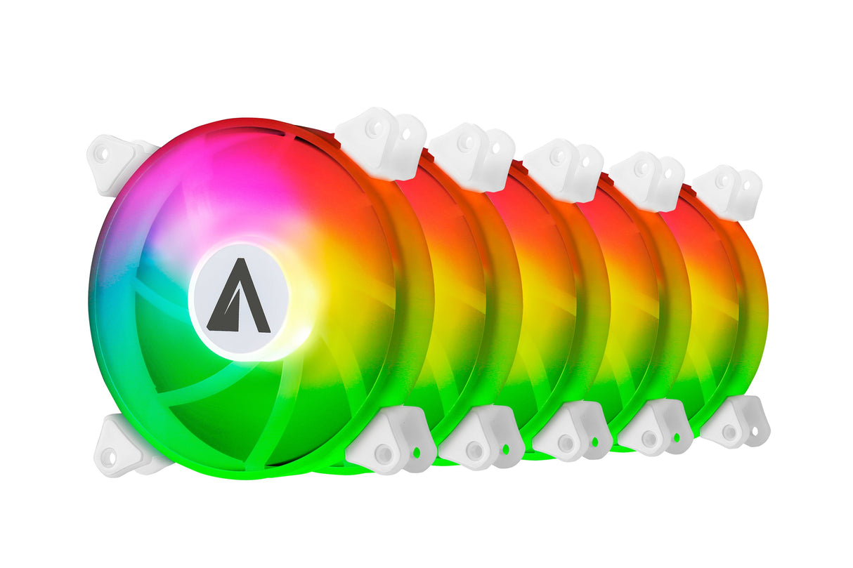 Abysm Case Fan Arclight 12 Cm Argb Kit 5 In 1 Controler