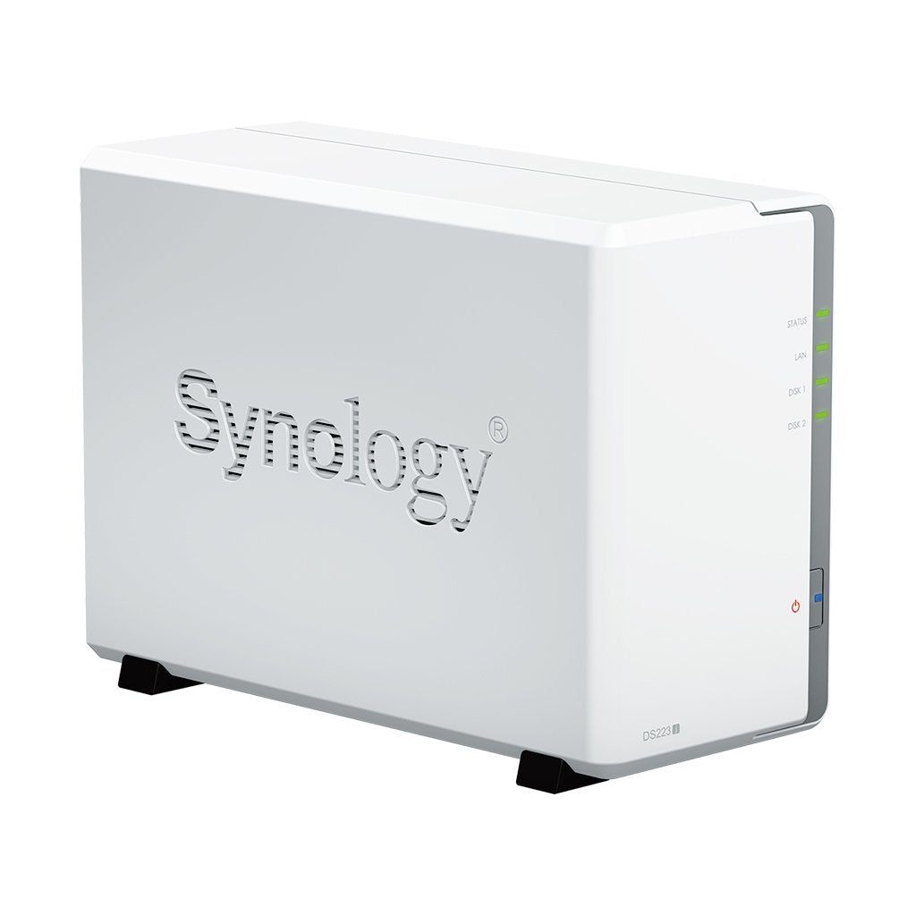 Synology Diskstation Ds223j, Nas, Desktop, Realtek, Rtd1619b, 1 Gb, Ddr4