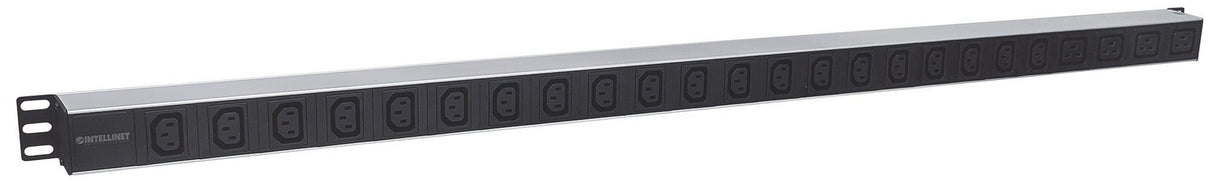 EAN 0766623163675 - Intellinet 163675 unidad de distribución de energía (PDU) 24 salidas AC 32U Negro, Blanco imagen 2