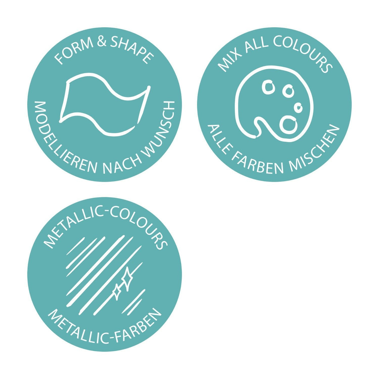 Fimo Mod.Masse Fimo Effect Kupfer Metall