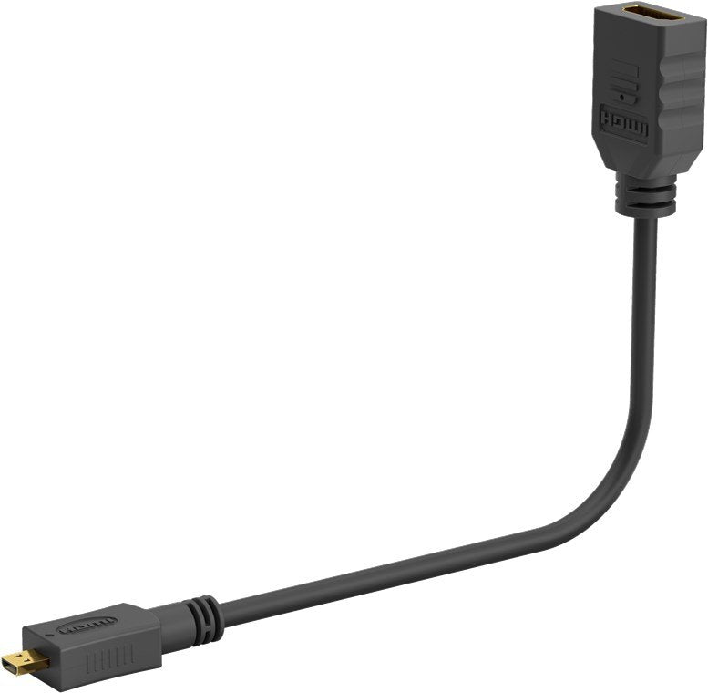 Wentronic 58683 Cable Hdmi 0,15 M Hdmi Tipo D (Micro) Hdmi Tipo A (Estándar) Negro