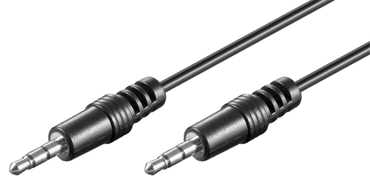 EAN 4040849516597 - Goobay 51659 cable de audio 2,5 m 3,5mm Negro imagen 1