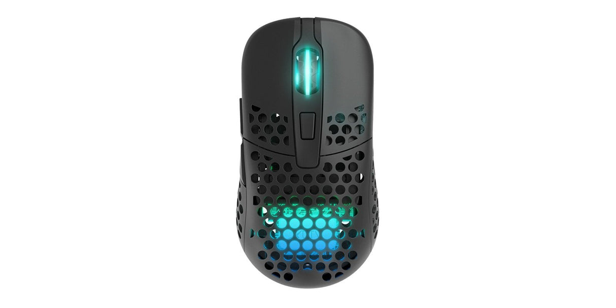 Xtrfy M42w-Rgb-Black Ratón Ambidextro Usb Tipo A Óptico 16000 Dpi
