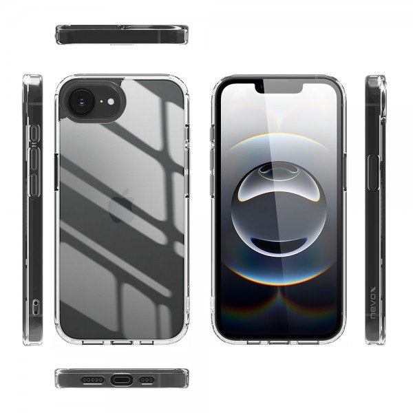 Nevox Styleshell Shockflex Iphone 16e Transparent