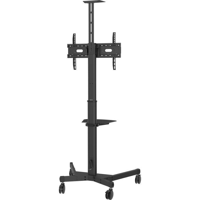 Soporte De Pie Para Pantalla De Visualización Profesional Garantía De Por Vida Construcción De Acero El Carrito Se Adapta A Pantallas De 31-80" Con Tamaños Vesa De Hasta 600 X 400 Gira De Vertical A Horizontal Manivela Ajusta La Altura Ajus