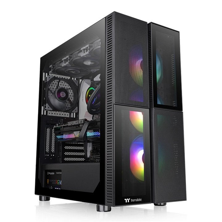 Caja Pc Thermaltake Versa T26 Tg Argb, Tower-Gehäuse Ca-1w1-00m1wn-01
