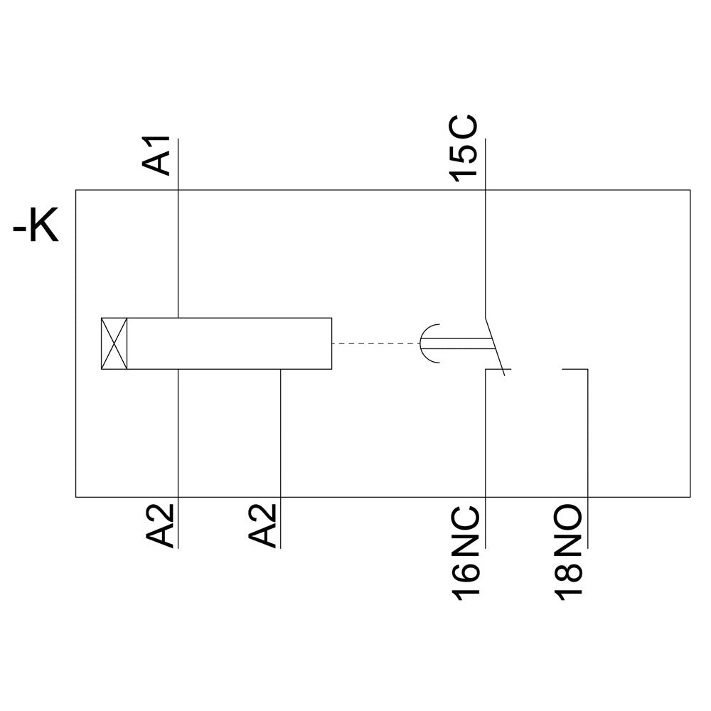 Siemens 3rp25251aw30 Relé Temporizado Elektronisch, Ansprechverz., 1w