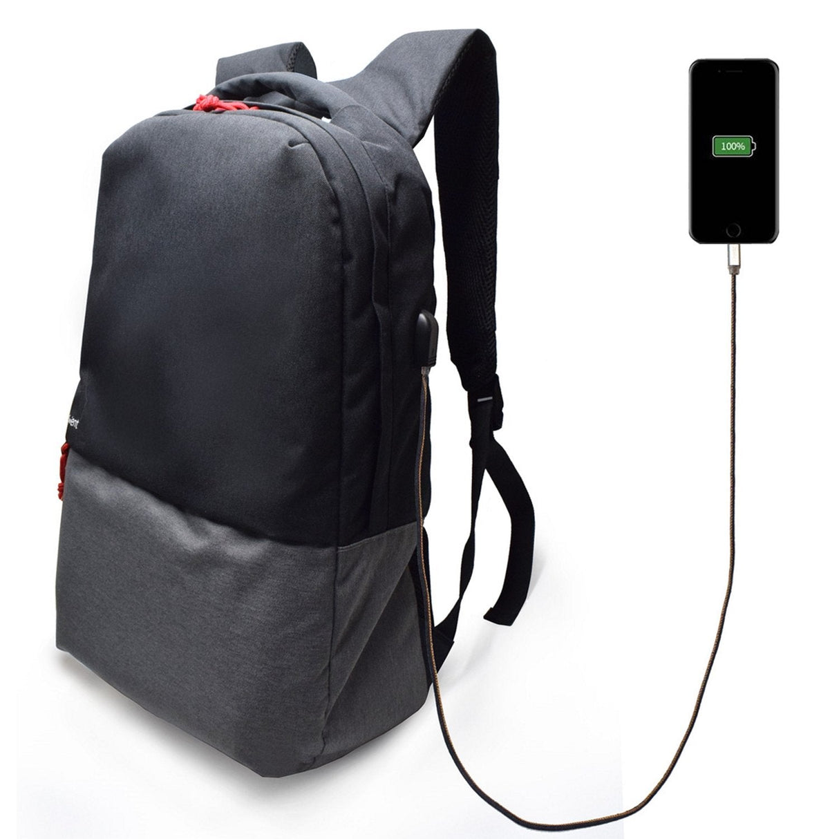 Ewent Notebook Backpack- 17.3 Inch Black, With Usb Charging Port Ewent Ew2529, Mochila, 43,9 Cm (17.3"), 790 G, Negro