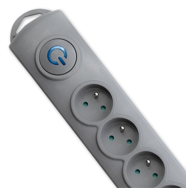 EAN 5901878501994 - Qoltec 50199 base múltiple 5 m 6 salidas AC Interior Gris imagen 9