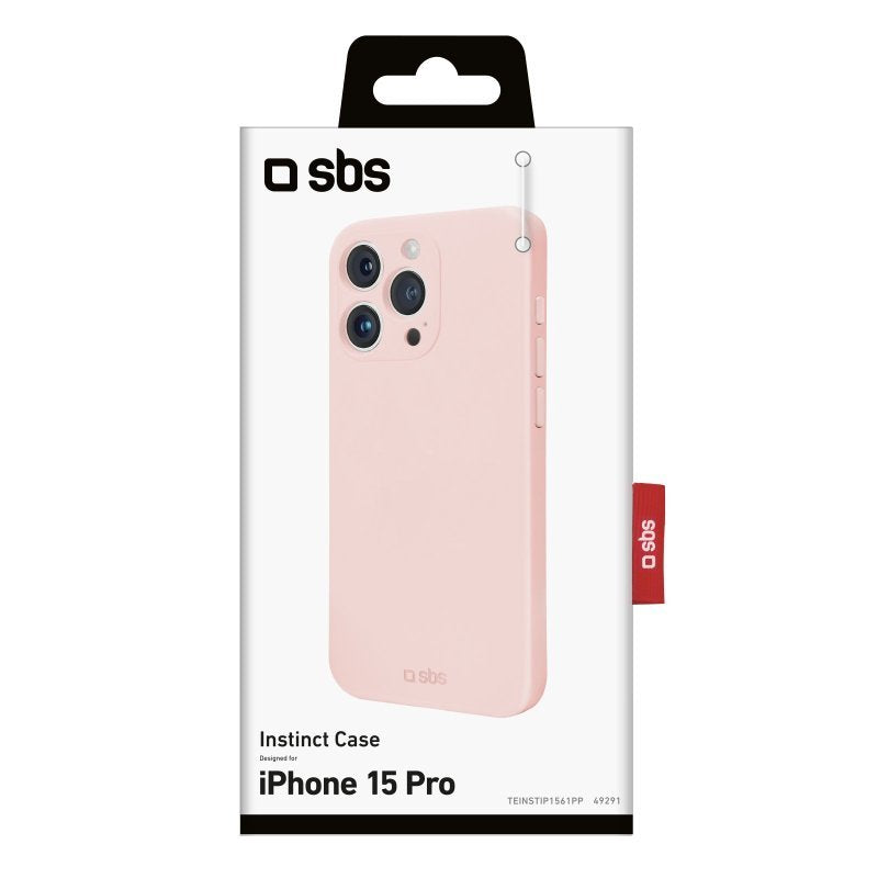 Funda Para Iphone 15 Pro Sbs Teinstip1561pp (6.1") Rosa