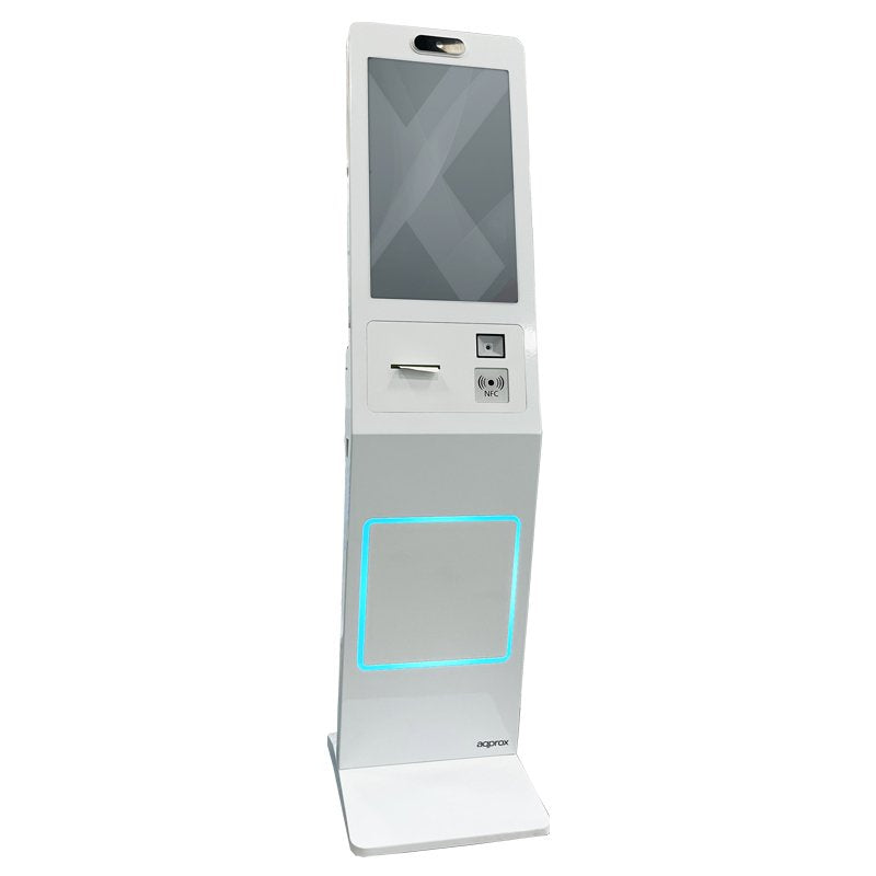Tpv Kiosko Approx Appkiosk01 21.5" Fhd Tactil Intel Celeron J6412 8gb 128gb Webcam Impresora Lector