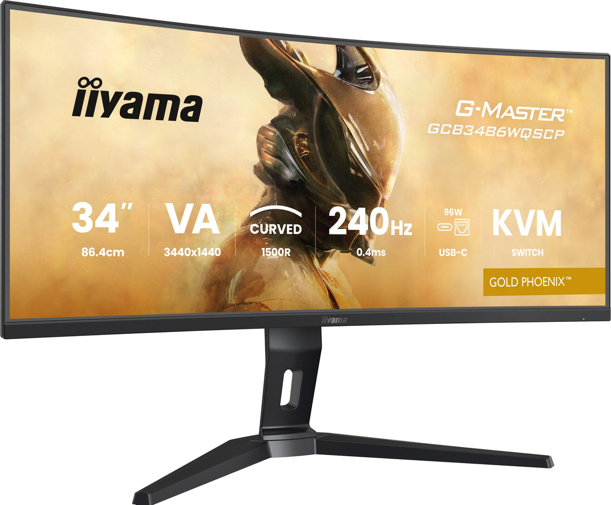 Monitor Gaming 34" Iiyama Gcb3486wqscp-B1 Negro