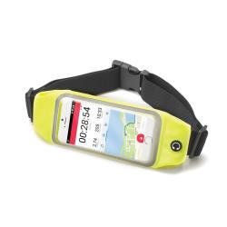 Cinturon Elastico Deportivo Celly Runbelt View Universal 5.5" Yellow