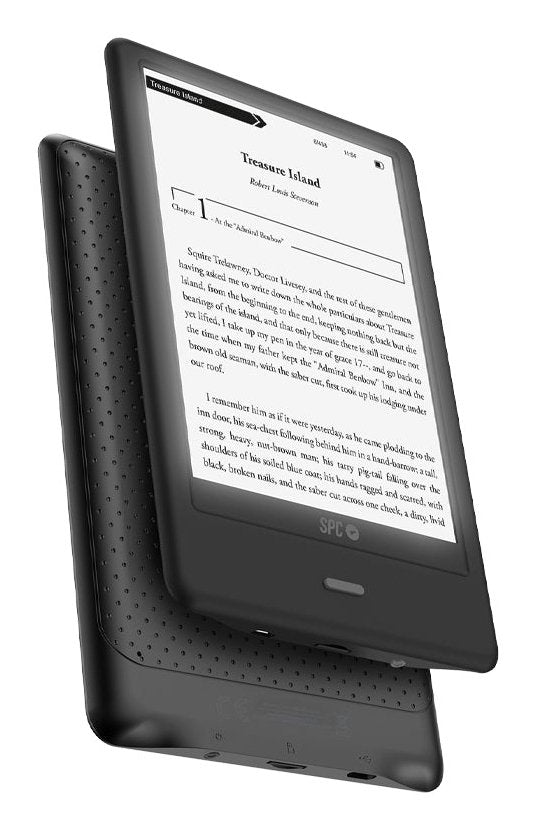 Spc Dickens Light 2 Pro Lectore De E-Book Pantalla Táctil 8 Gb Negro