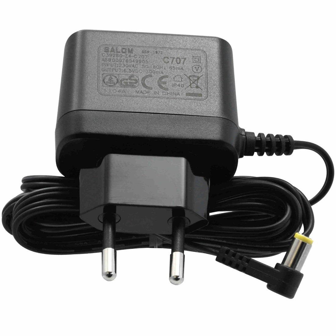 Gigaset C707 Adaptador E Inversor De Corriente Negro