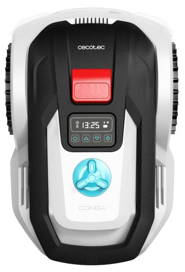 Robot Cortacésped Cecotec Conga Grasshopper 300 Batería Negro, Gris