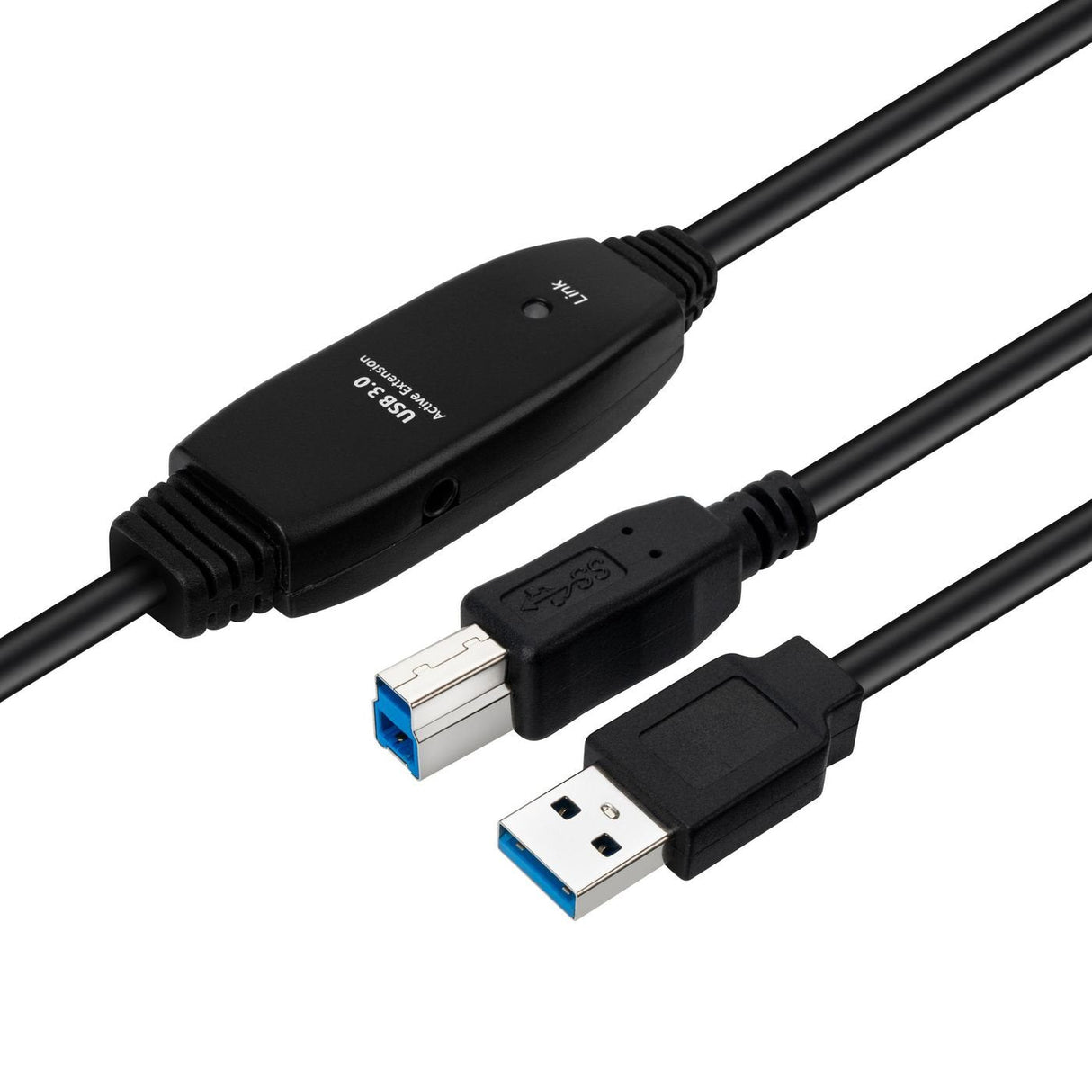 Active Usb 3.2 Gen 1 A-B 7m M-M, Black Active Usb 3.2 Gen