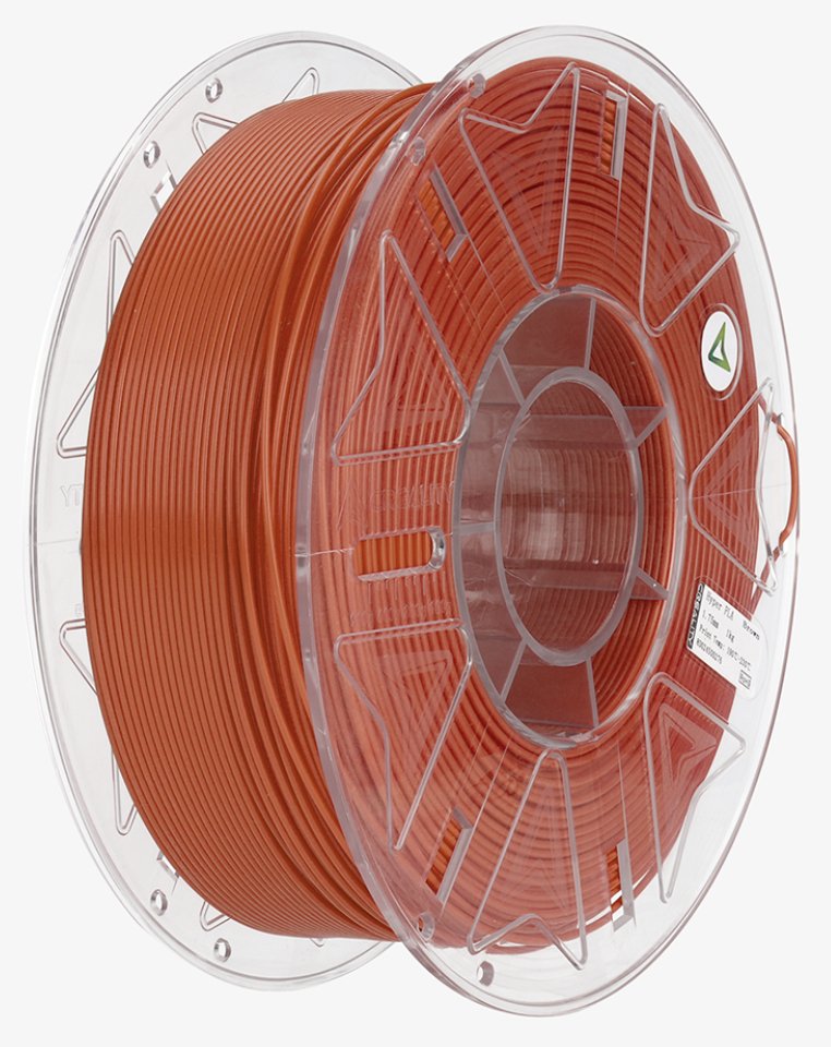 Filamento 3d Creality Hyper Pla Rfid (Marrón, 1 Kg, 1,75 Mm, En Rollo)