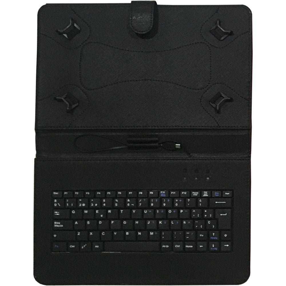 Talius Funda Para Tablet 10" Con Teclado Usb Cv-3006 Negra