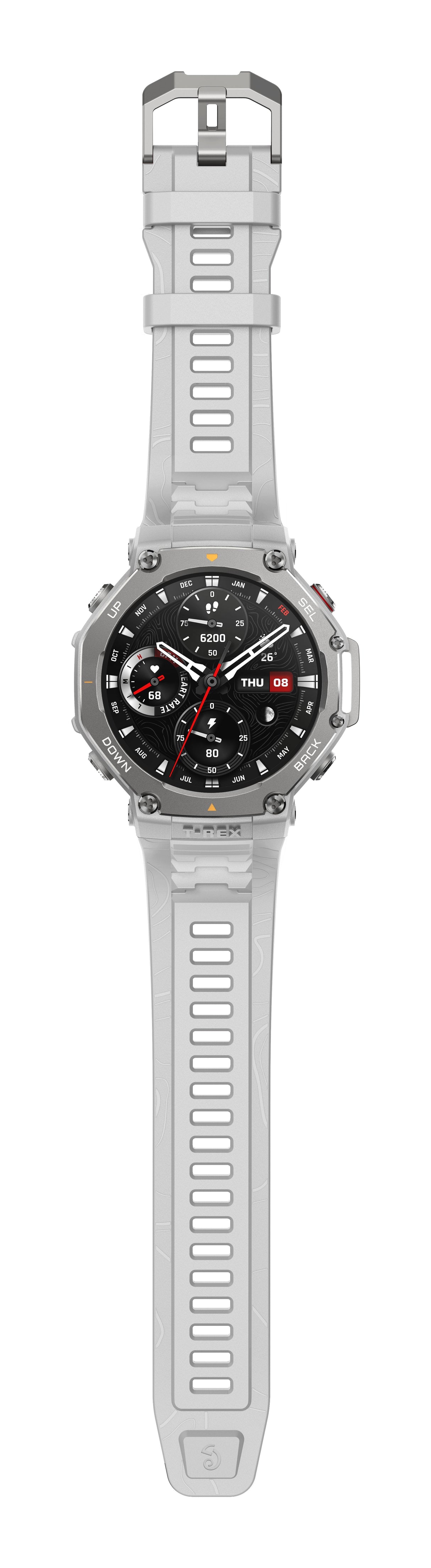 EAN 6970100377804 - Amazfit T-Rex 3 3,81 cm (1.5") AMOLED Digital 480 x 480 Pixeles Pantalla táctil Acero inoxidable GPS (sat imagen 8