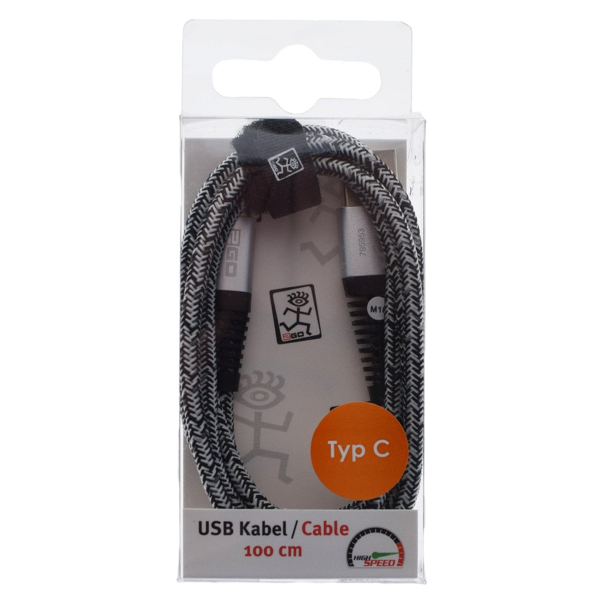 2go 795953 Cable Usb 1 M Usb 3.2 Gen 1 (3.1 Gen 1) Usb B Usb C Plata