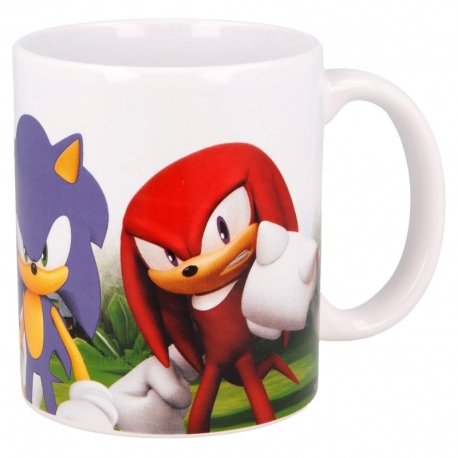 Taza De Cerámica De 325 Ml En Caja Regalo De Sonic