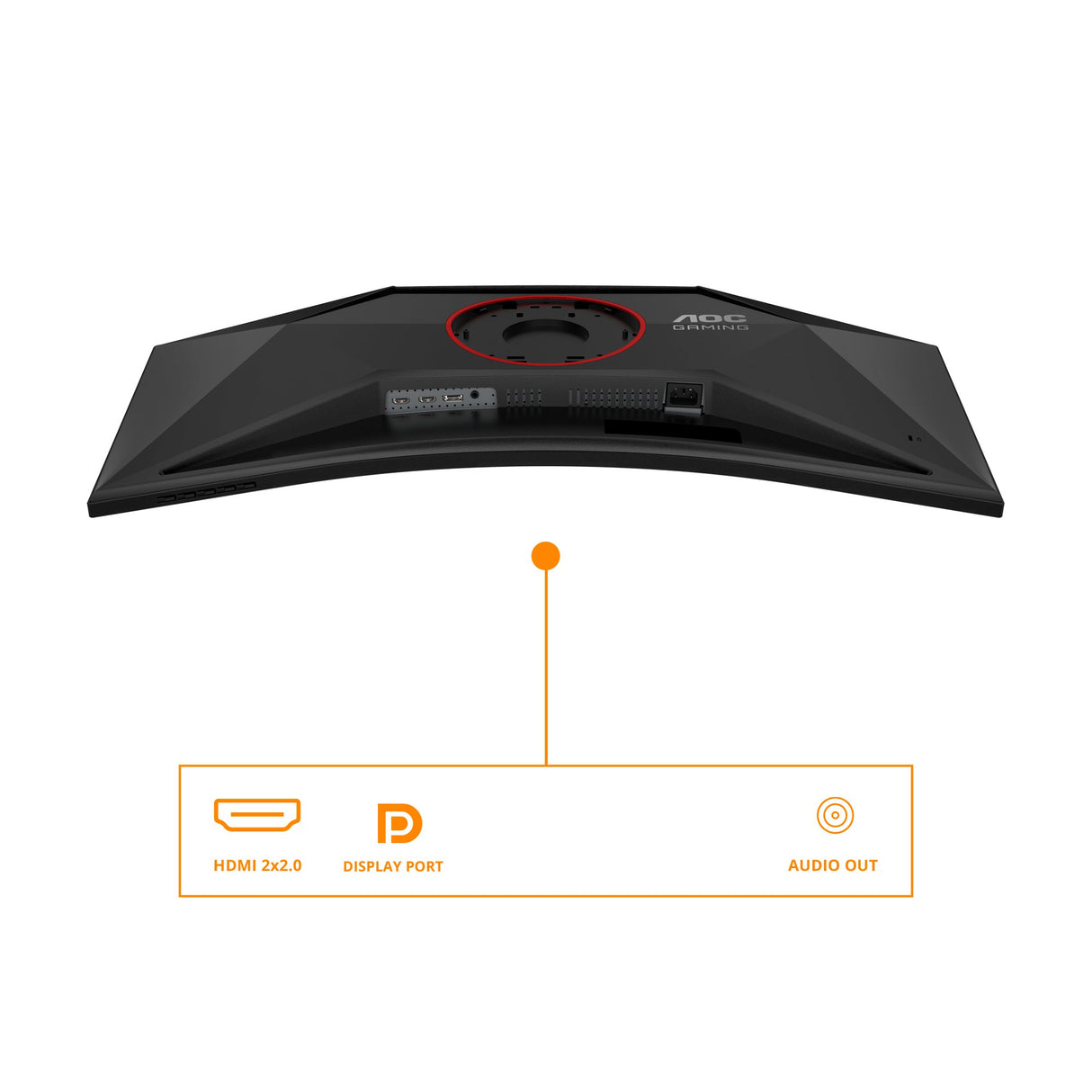 EAN 4038986612708 - AOC G4 CU34G4/69 pantalla para PC 86,4 cm (34") 3440 x 1440 Pixeles Negro, Rojo imagen 4