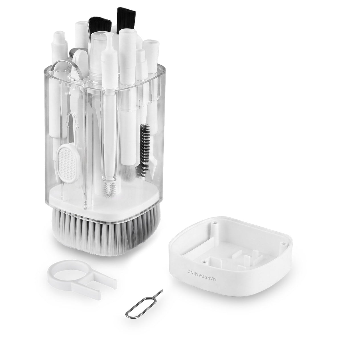 Kit De Limpieza Mars Gaming Makit 21 En 1 Blanco