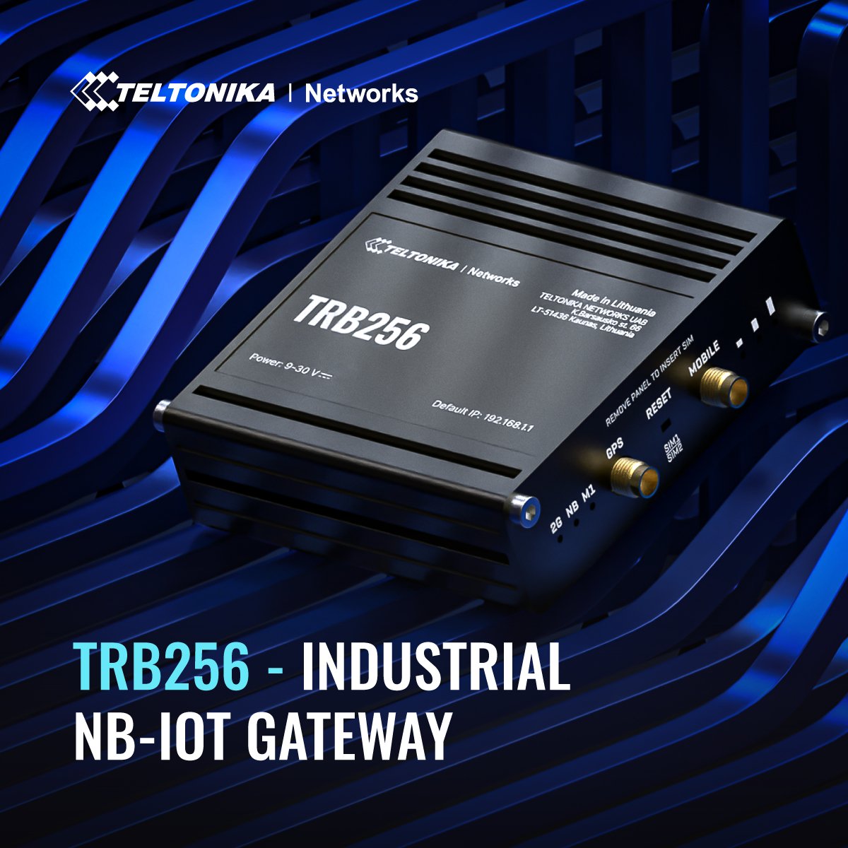 Teltonika Trb256 0prt01 / Trb256 Lte M1/Nb-Iot Gateway