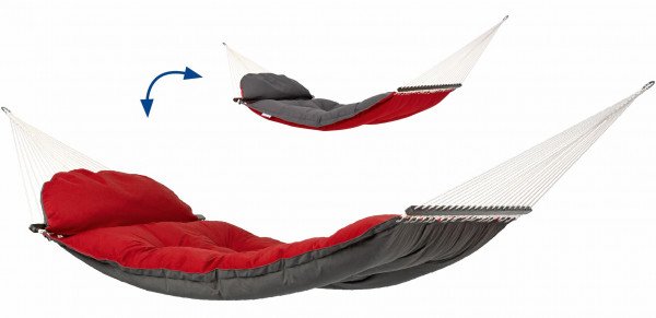 Amazonas Fat Hammock Red Az-1960015, Hamaca Para Acampar Az-1960015