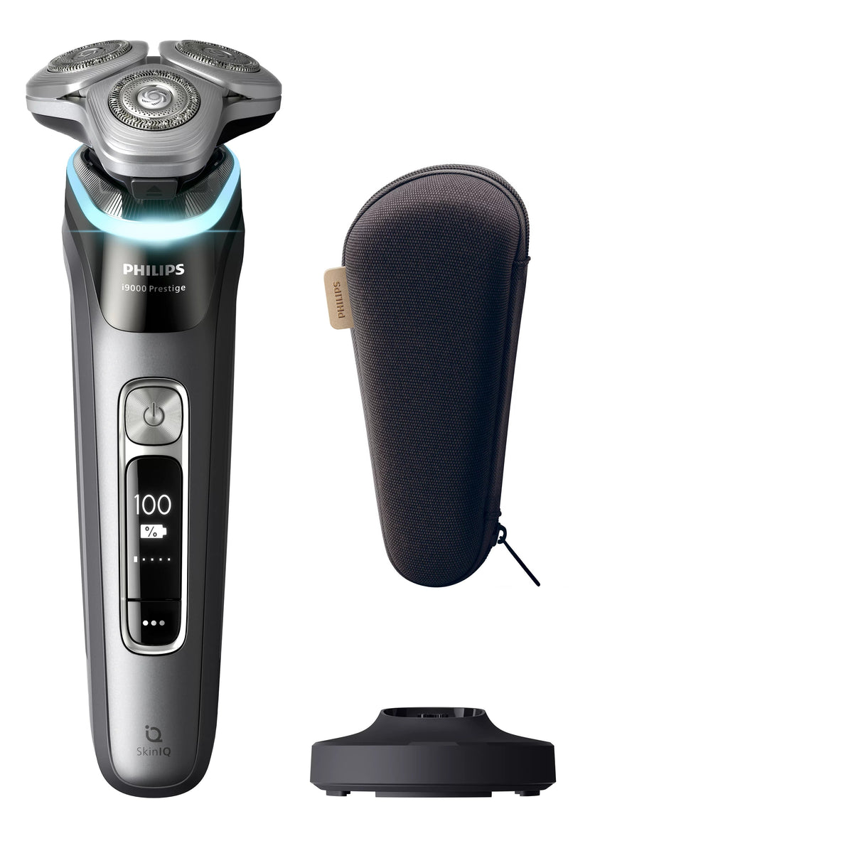 EAN 8720689030137 - Philips XP9202/10 afeitadora Máquina de afeitar de rotación Recortadora Gris imagen 1