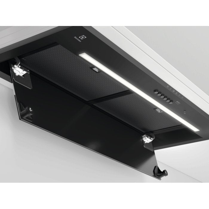 Campana Electrolux Lfg818k De Pared Negro 650 M³/H