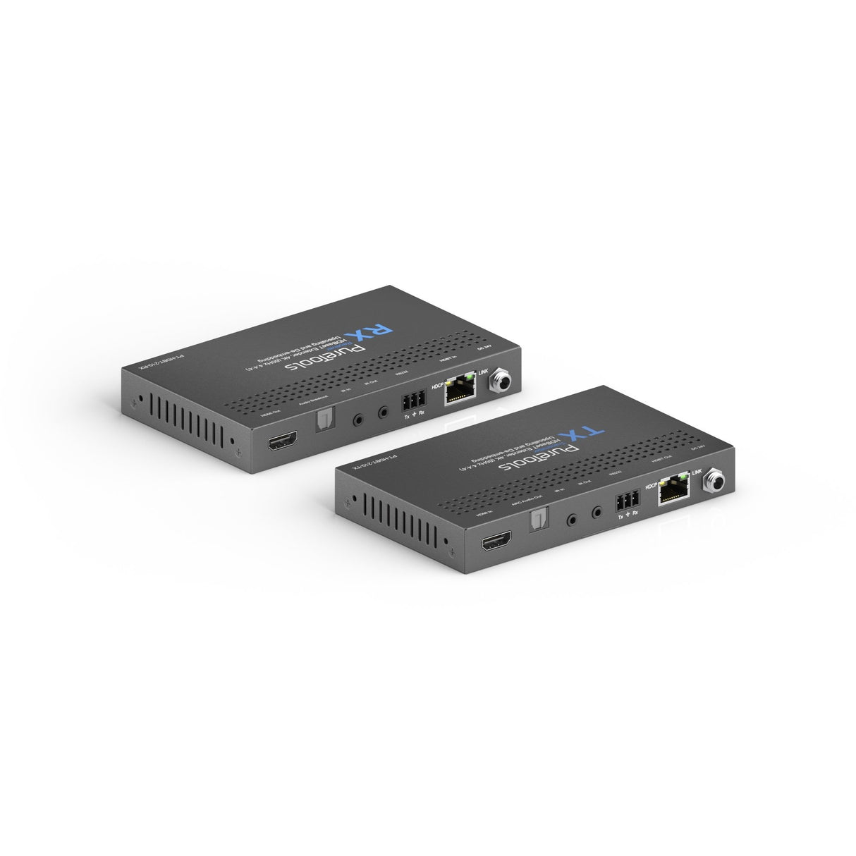 EAN 4251364718407 - PureTools PT-HDBT-210 extensor audio/video Transmisor y receptor de señales AV Negro imagen 2
