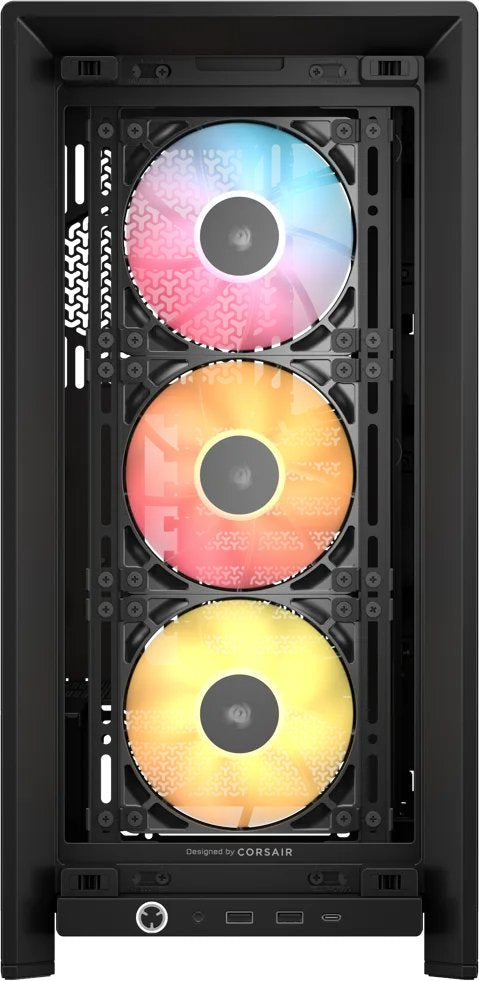 EAN 0840440487715 - Corsair FRAME 4000D RS ARGB Midi Tower Negro imagen 2