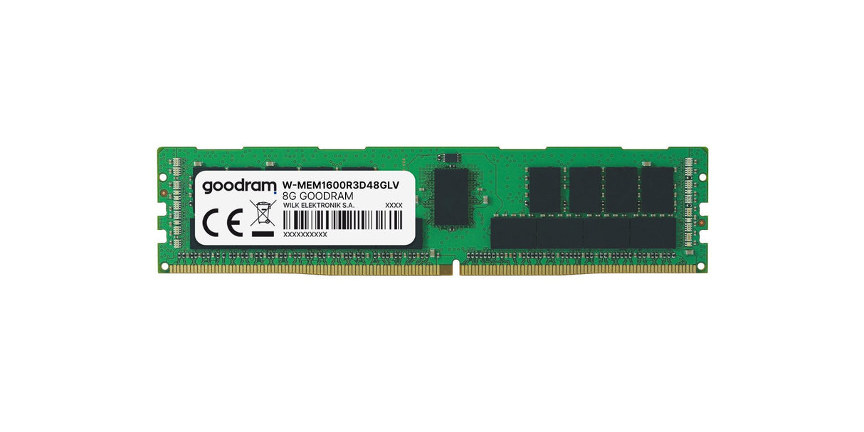 EAN 5908267905005 - Goodram W-MEM1600R3D48GLV módulo de memoria 8 GB 1 x 8 GB DDR3 ECC imagen 3