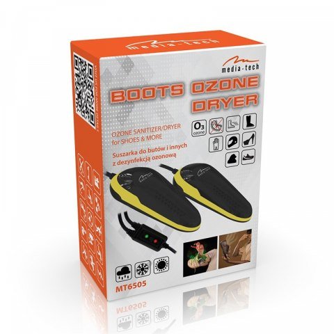 Media-Tech Mt6505 Secador De Calzado Amarillo 10 W
