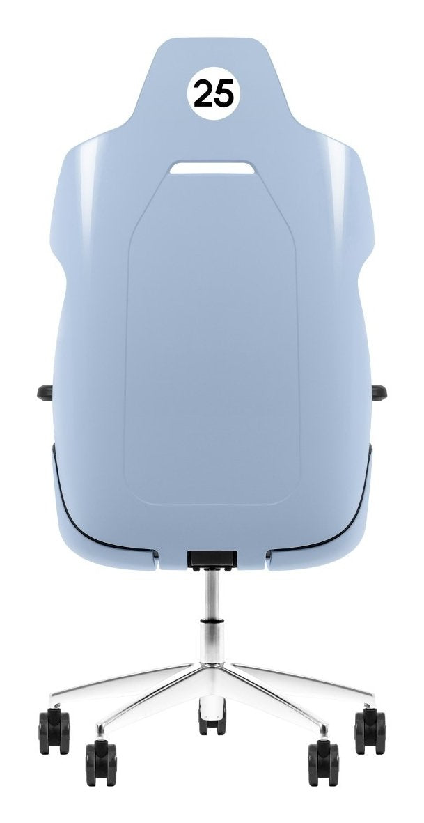 Silla Gaming Thermaltake Argent E700 Diseño De Studio F. A. Porsche Azul/Negro, Hortensia Azul Ggc-Arg-Hblfdl-01