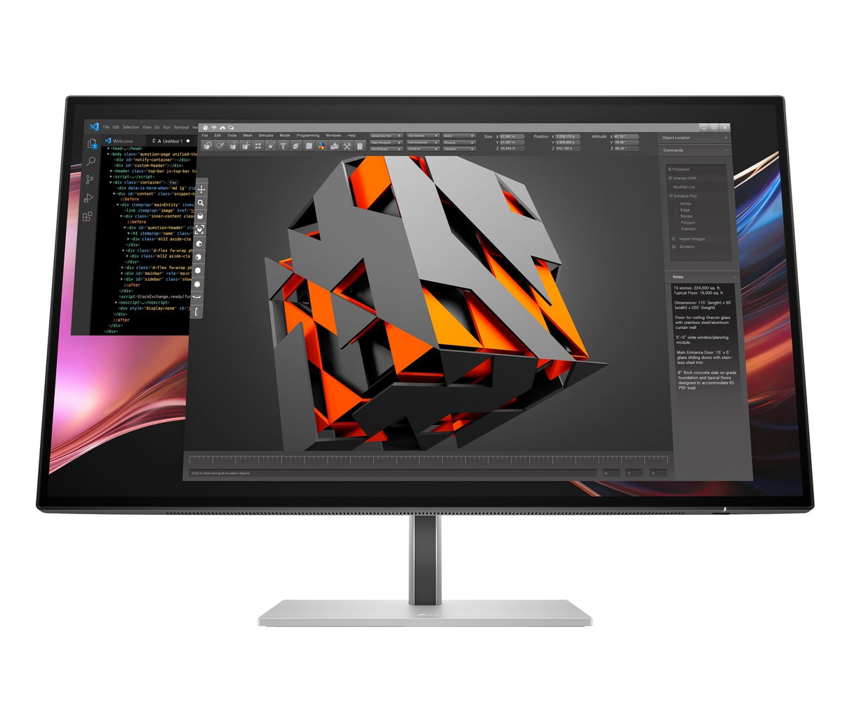 EAN 5715063476420 - HP Series 7 Pro 27 inch QHD Thunderbolt 4 Monitor - 727pu pantalla para PC 68,6 cm (27") 2560 x 1440 Pixe imagen 1