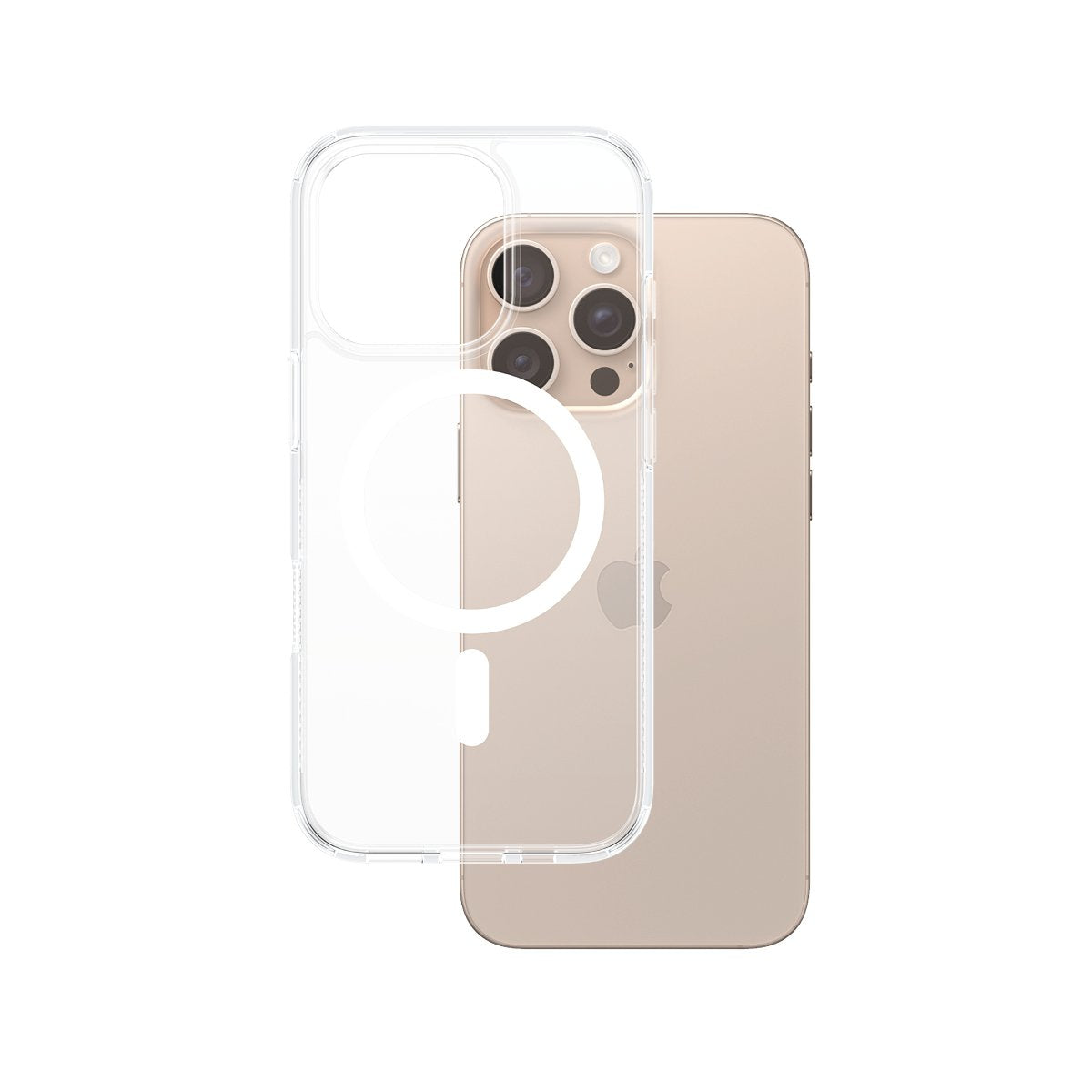 EAN 5715685003172 - PanzerGlass ® HardCase Transparent w. White MagSafe iPhone 16 Pro Max funda para teléfono móvil Transpare imagen 1