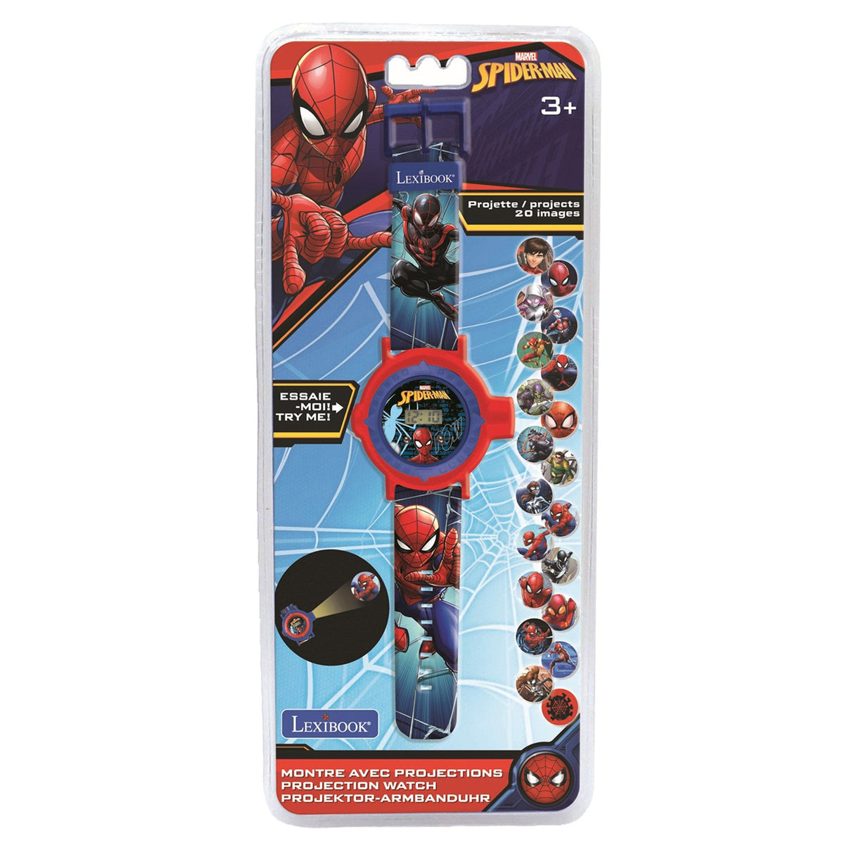 EAN 3380743085807 - Lexibook Spider-Man Digital Projection Watch Reloj infantil imagen 4