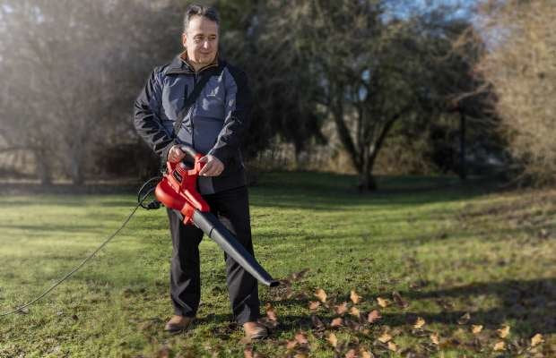 Aspirador/Soplador De Hojas Einhell Gc-El 3000 E (Rojo/Negro, 3000 Vatios) 3433320