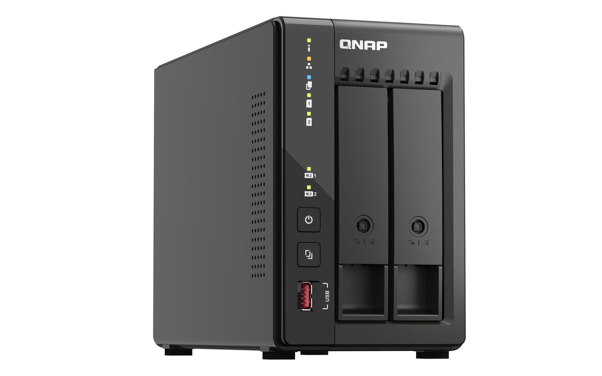 Dispositivo Qnap Nvr Qvp-21c De 8 Canales Integrado Y 2 Bahías