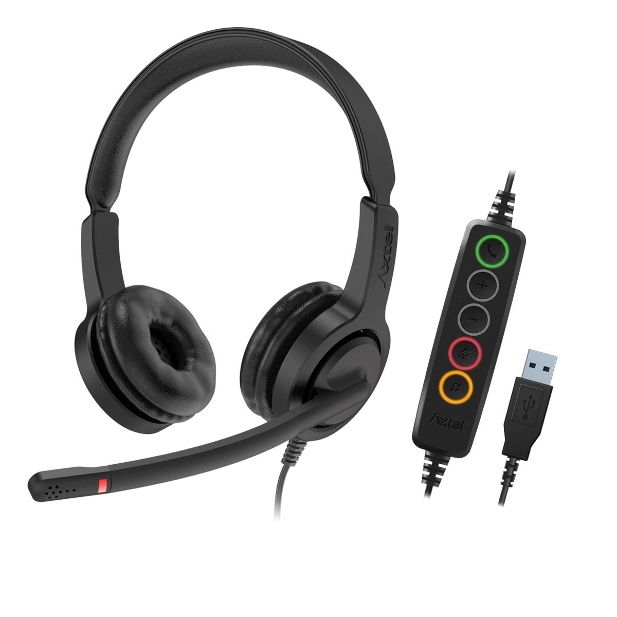 Auricular Axtel Voice Uc28-35 Duo Nc Usb-A