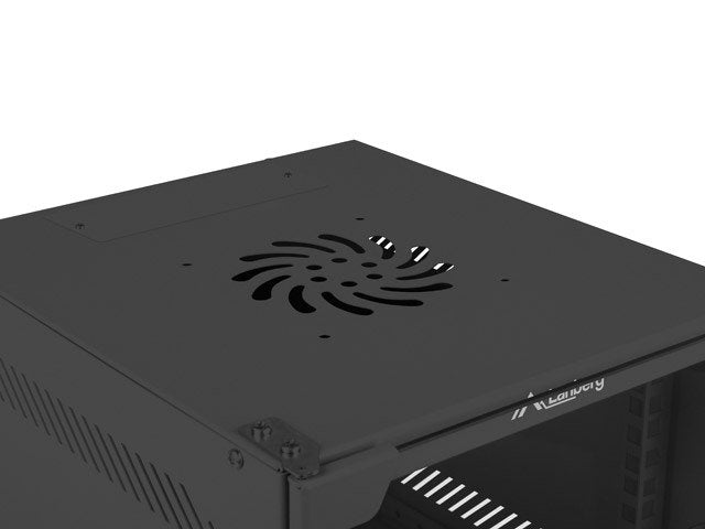 EAN 5901969424393 - Lanberg WF10-2312-10B armario rack 12U Bastidor de pared Negro imagen 5