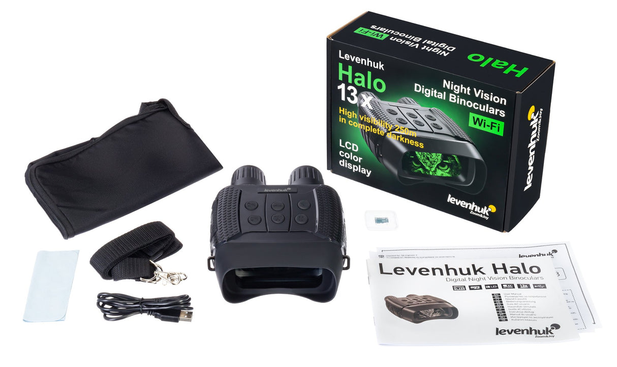 EAN 0785104921832 - Levenhuk Halo 13x binocular Negro imagen 2