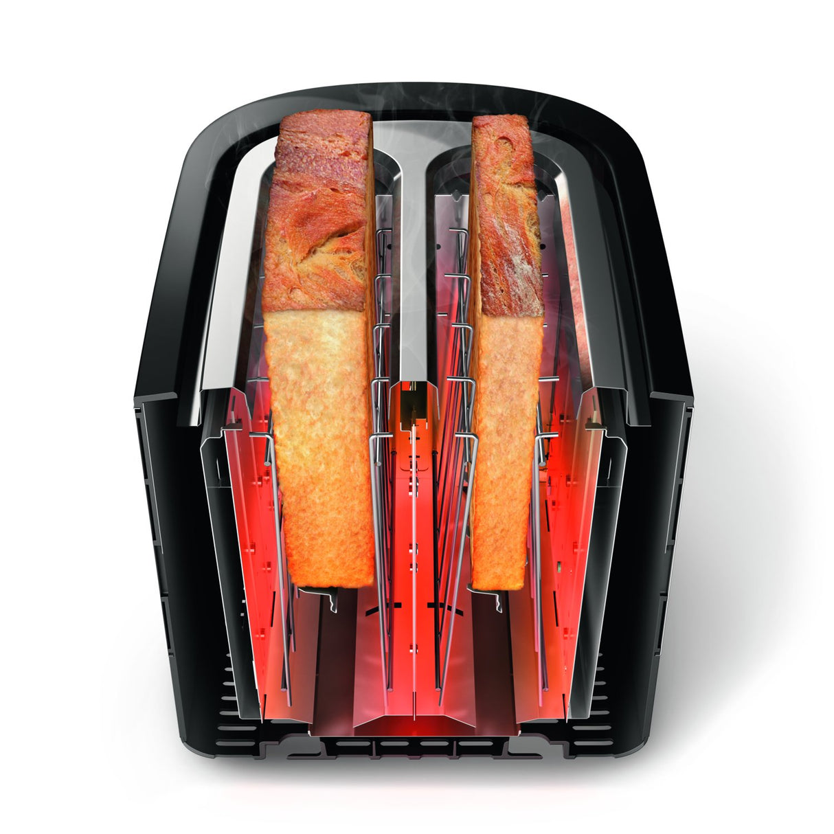 EAN 8710103792420 - Philips Viva Collection HD2635/90 tostadora 7 2 rebanada(s) Negro, Titanio imagen 3